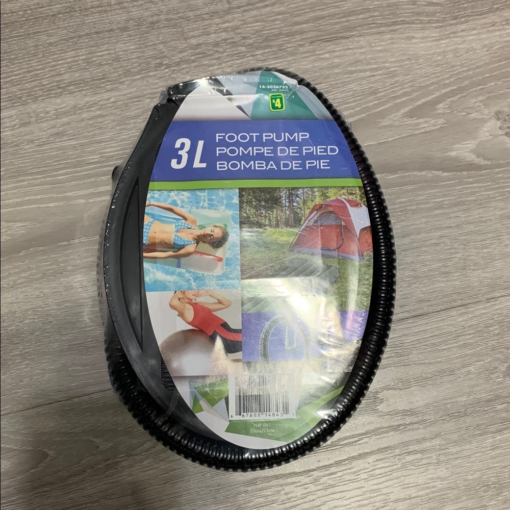 *NEW* 3L Foot Pump